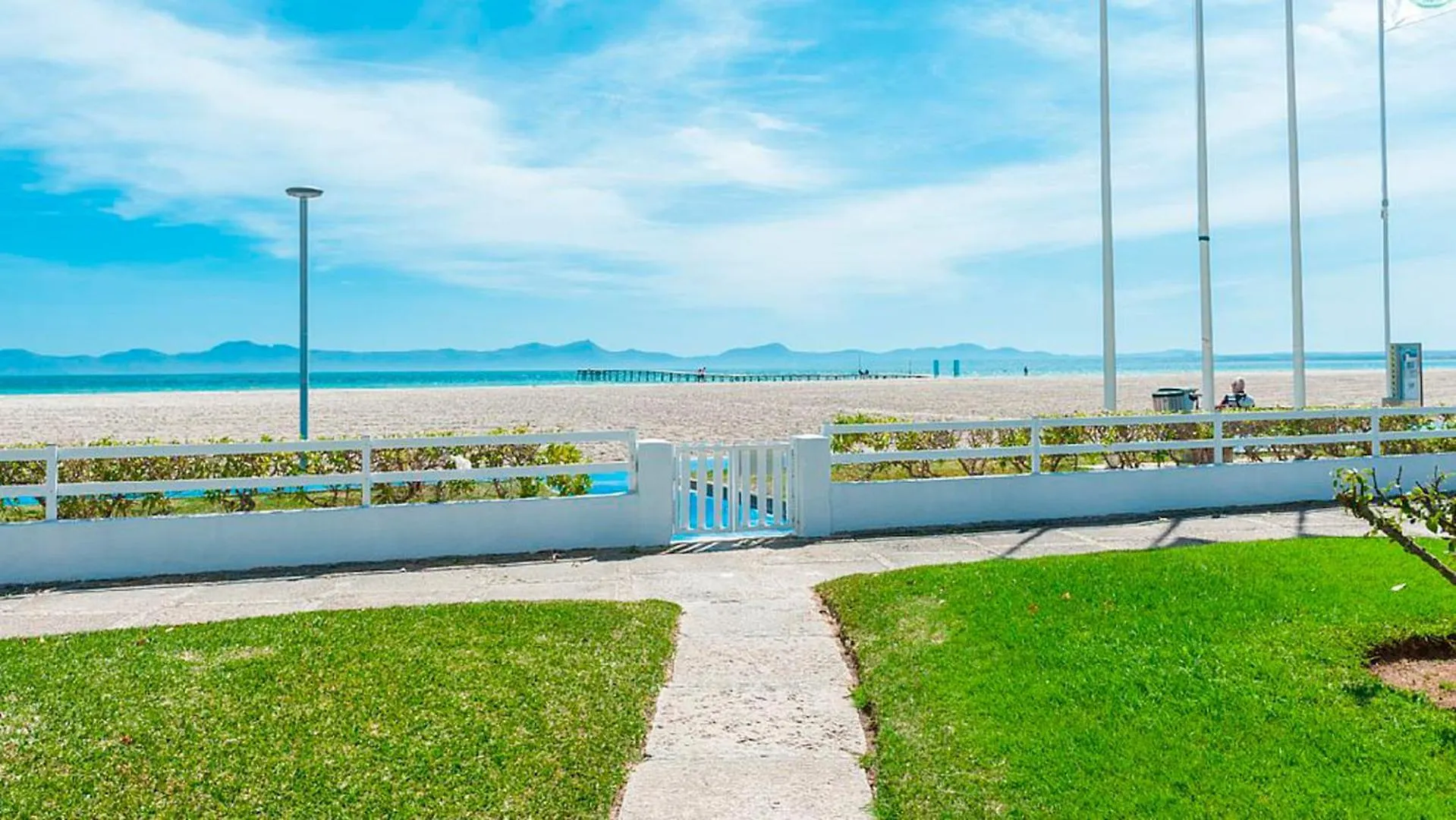 New Oiza Garden In Bahia Blanca With Garden And Ocean Views Apartment Alcudia